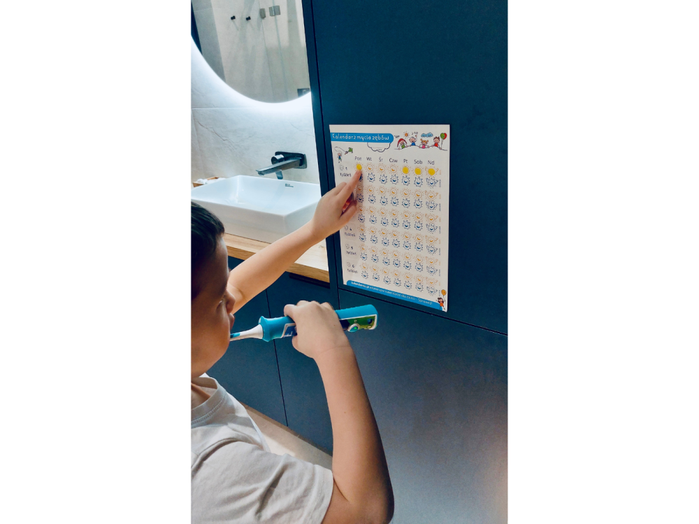 Kalendarz mycia zębów